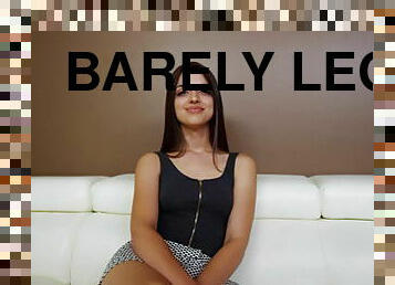 Barely legal bombshell