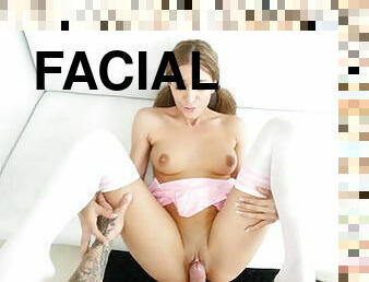 Pigtail facial