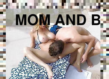 Step-mom impregnated by step-son