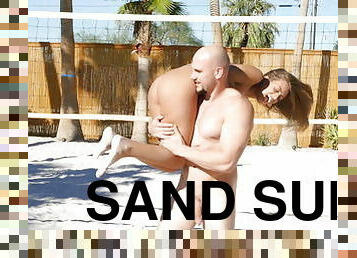 Sand sun and buns