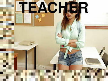 Alina in teacher's assistant position