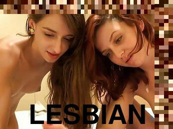 Emma Evins And Willow Hayes In You Finally Get To Tag Team In On The Lesbian Action