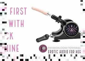 YOUR FIRST FUCK MACHINE (Erotic Audio for Women) Audioporn Dirty talk Role-play ASMR Smut for girls