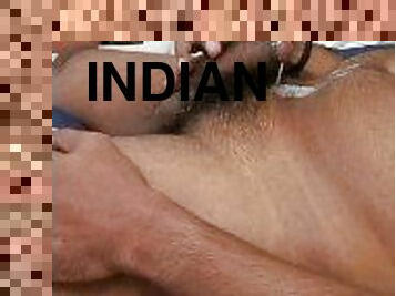 Indian Guy Cum shot uncut cock