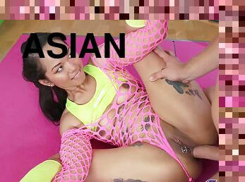 Petite Asian Hussy Gets Her Anus Stretched By My Mammoth Rod