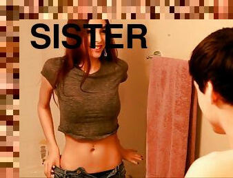 Slutty Sister's Shower Seduction