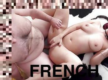 Chubby French Couple Sex