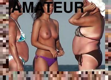 topless alluring beach girls high definition video spycam