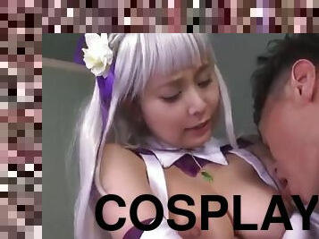 Jav cosplay amelia re-zero nagase minamo