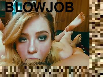 She Knows How To Deep Throat Properly... - POV Extreme Blowjob