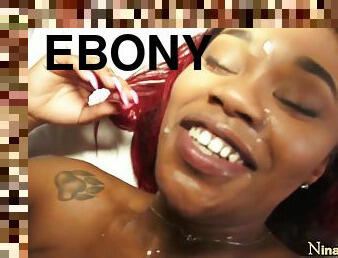 Sbbws & Big-Breasted Ebony MILF Nina Rotti