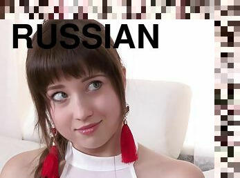 Russian porn video Teacher Fucks Shy Teen Girl Taissia Shanti