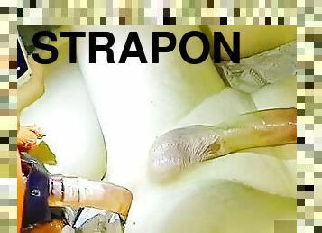 strapon, sperm, femidom