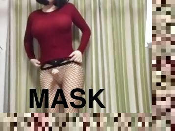 Kigurumi female mask sexy bodyline