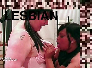 Bbw interracial wet lesbian sex