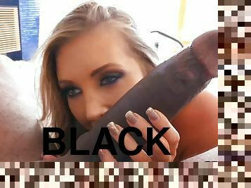 Samantha Saint serves huge BBC of horny Mandingo