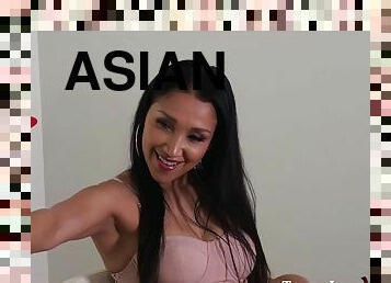 Asian babe Vicki Chase goes on a date then gets screwed