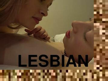Hot Lesbians Laney and Sondrine - All Natural Naughtiness