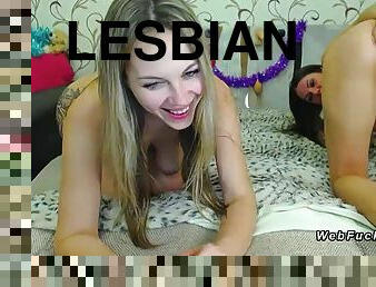 Coed lesbians masturbating on webcam