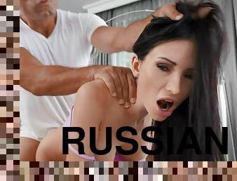 Brutal anal sex scene with spoiled vixen Sasha Rose