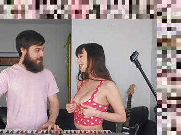 Jessica Starling Makes Music with Bearded Hipster Vitaly Vox