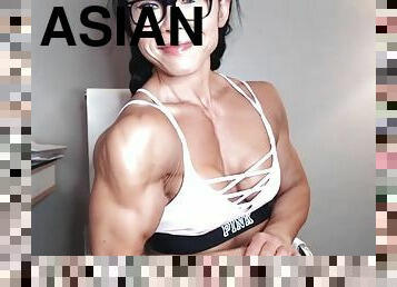 Hot asian stranger flex