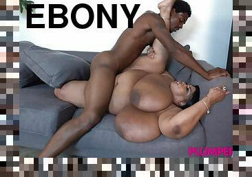 Ebony BBW mommy crazy adult video