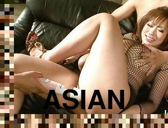 Asian naughty MILF incredible sex clip