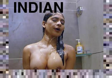 Honeymoon with Married Indian Couple - busty exotic wife in homemade porn video