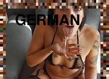 German amateur cum teen tattoo slut homemade POV fuck