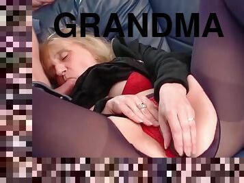 First rough anal for 85 years old grandma