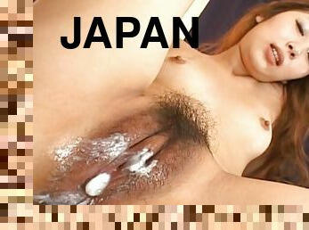 Closeup uncensored video of hot Shiho Kanou getting fucked hard