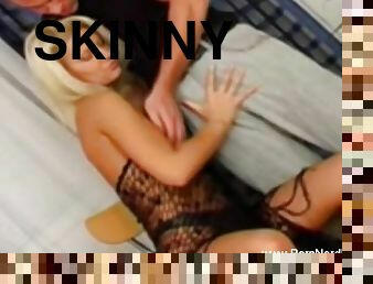 Skinny Blonde From Hungary Gets Boned Hardcore Sex