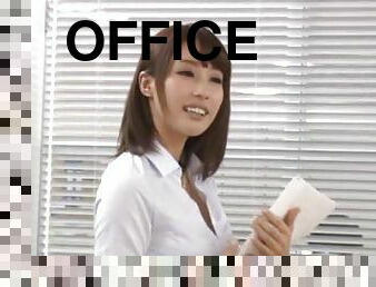 Hardcore dicking in the office with naughty Ayami Shunka - HD