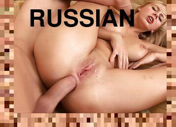 Mandy Dee Euro Anal - Russian blonde teen with perky tits Mandy dee ass fucked - anal gapes & cumshot