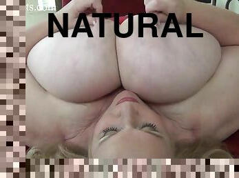 BBW mom with incredible massive natural hooters like you've never seen before