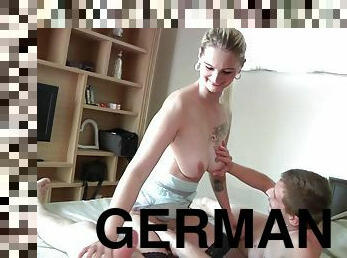 German curvy blonde amateur milf fuck