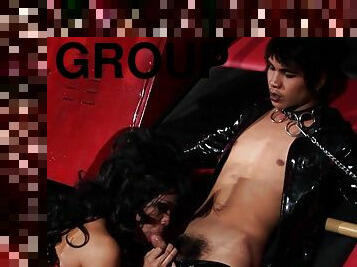 Kinky group sex party with anal loving Asian pornstar Thanya