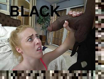 Black man with a giant dick fucks orgasmic pussy of Bonnie Gray