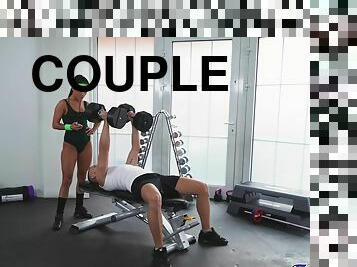 Hardcore fucking in the gm with fitness instructor Lexi Dona