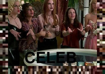 Ione Skye and Alicia Witt - Four Rooms