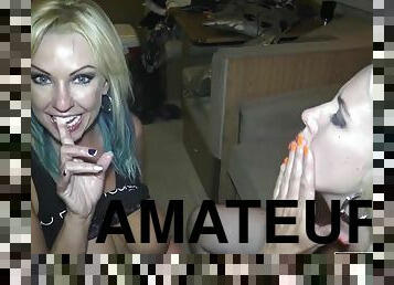 Amateur horny lady porn video