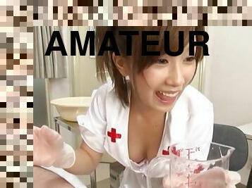 Brunette amateur Minami Kojima enjoys getting fucked balls deep