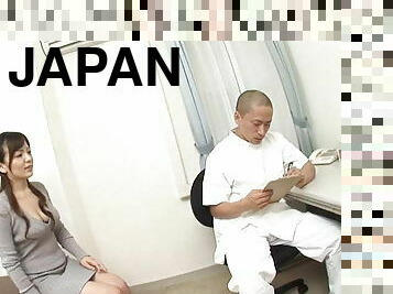 Japanese MILF Asuka Ayanami fucks doctor