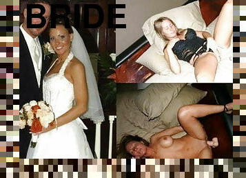 Depraved brides. Pov video before and after they became wives