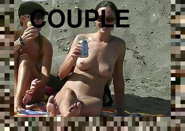 Hottie Nudist Couples Beach Voyeur - XOZILLA