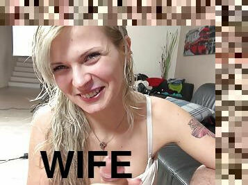 Desirable blonde wife Barbara Nova wants to be fucked balls drrp