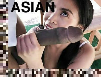 Asian Plays With Friend's BBC In Public