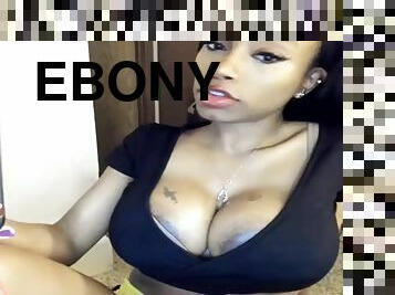 Ebony Girl With Big Cans... - ebony
