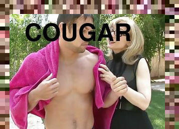 Cougar Nina Hartley is out on the prowl, and have hard sex